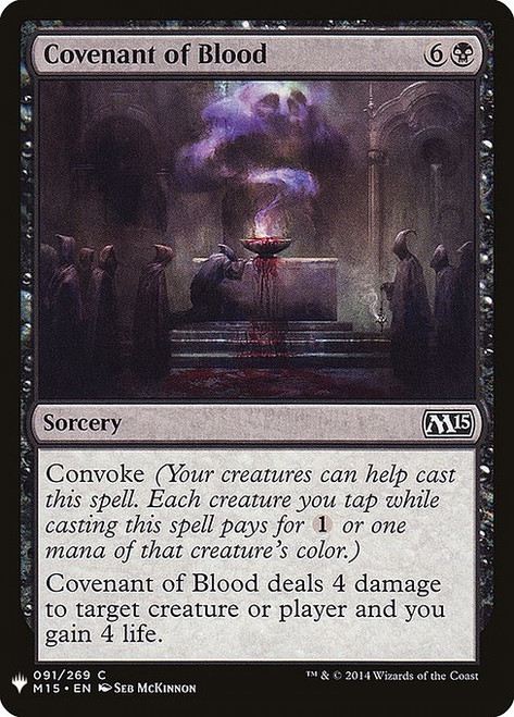 Covenant of Blood (PLST) (#M15-91)