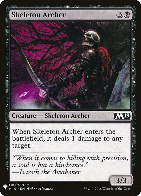 Skeleton Archer (PLST) (#M19-118)