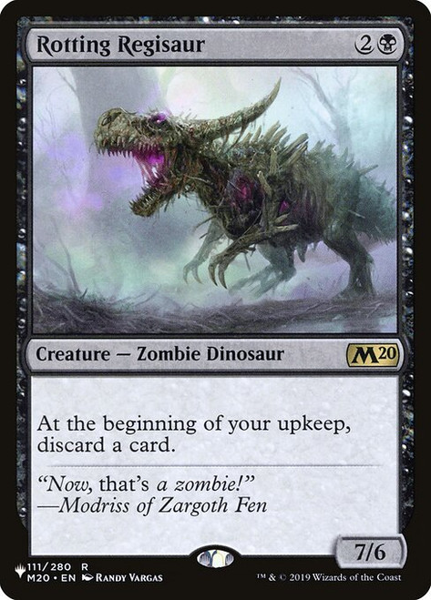 Rotting Regisaur (PLST) (#M20-111)