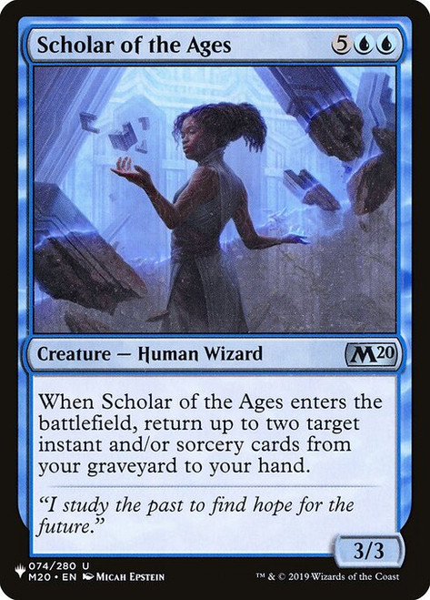 Scholar of the Ages (PLST) (#M20-74)