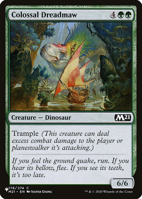 Colossal Dreadmaw (PLST) (#M21-176)