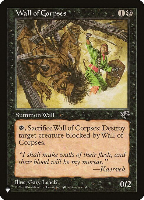 Wall of Corpses (PLST) (#MIR-151)