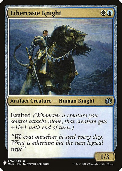 Ethercaste Knight (PLST) (#MM2-175)