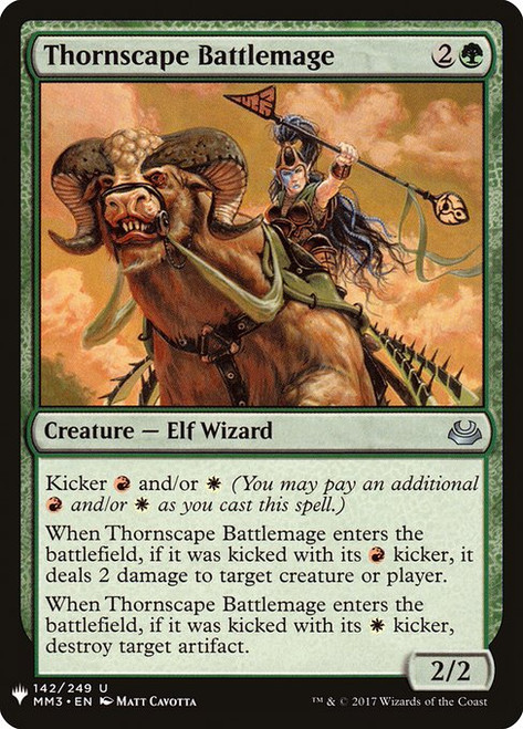 Thornscape Battlemage (PLST) (#MM3-142)
