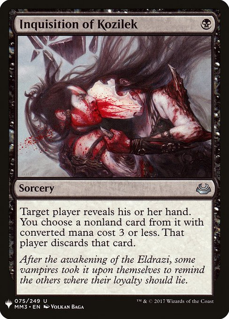 Inquisition of Kozilek (PLST) (#MM3-75)