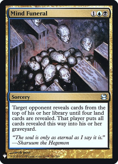 Mind Funeral (PLST) (Foil) (#MMA-181)