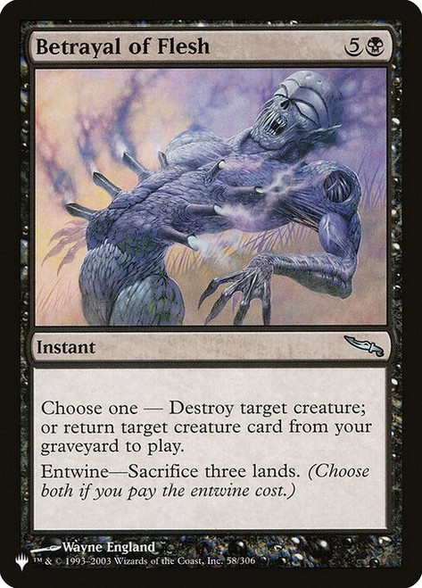 Betrayal of Flesh (PLST) (#MRD-58)