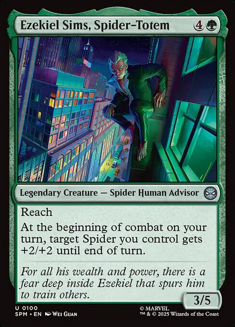 Ezekiel Sims, Spider-Totem (SPM) (#100)