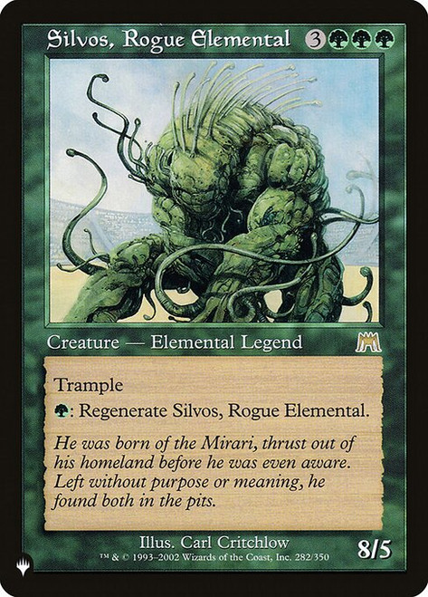 Silvos, Rogue Elemental (PLST) (#ONS-282)