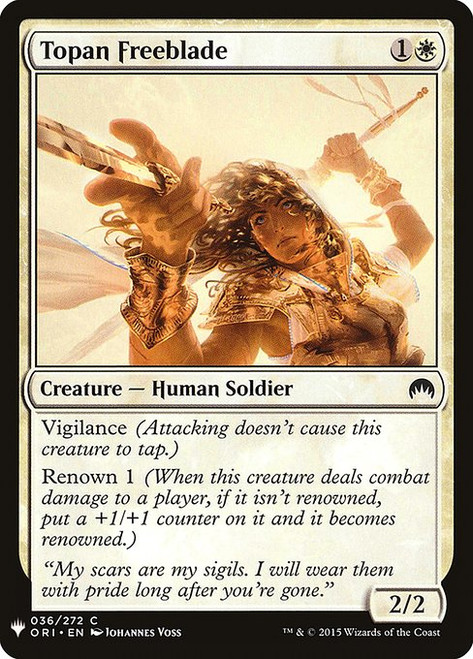 Topan Freeblade (PLST) (#ORI-36)