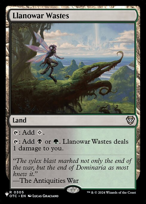 Llanowar Wastes (PLST) (#OTC-305)