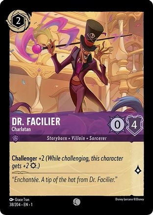 Dr. Facilier - Charlatan (1) (#38/204)