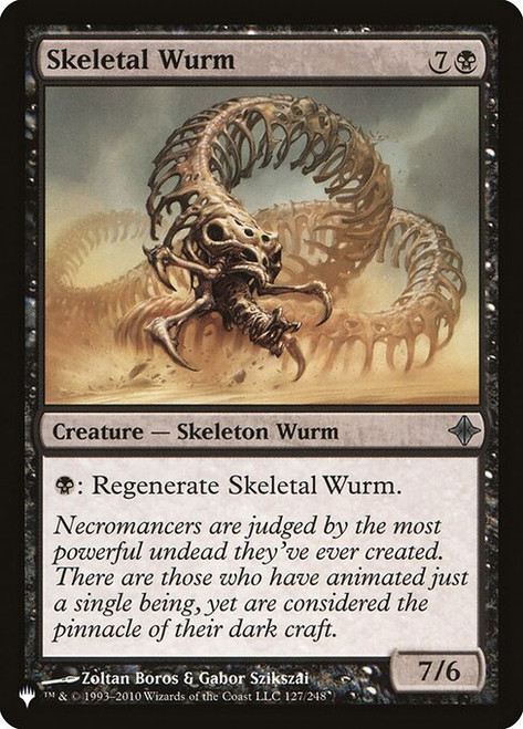 Skeletal Wurm (PLST) (#ROE-127)