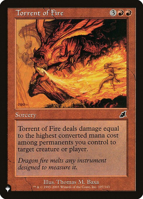 Torrent of Fire (PLST) (#SCG-107)