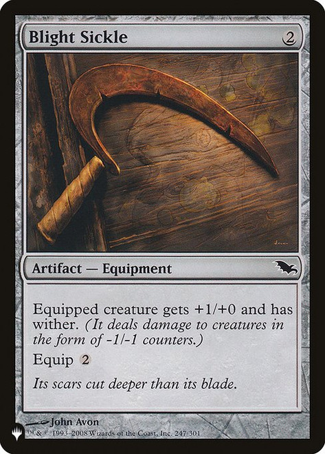 Blight Sickle (PLST) (#SHM-247)