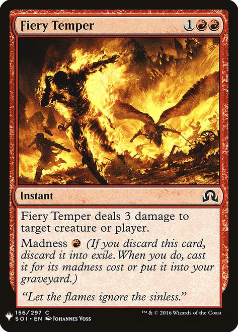 Fiery Temper (PLST) (#SOI-156)