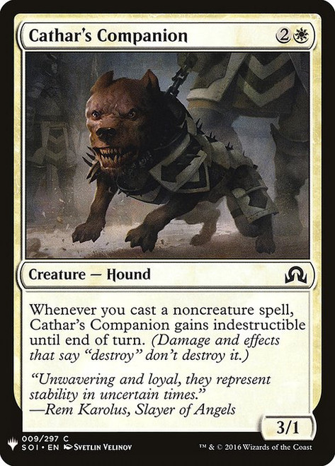 Cathar's Companion (PLST) (#SOI-9)