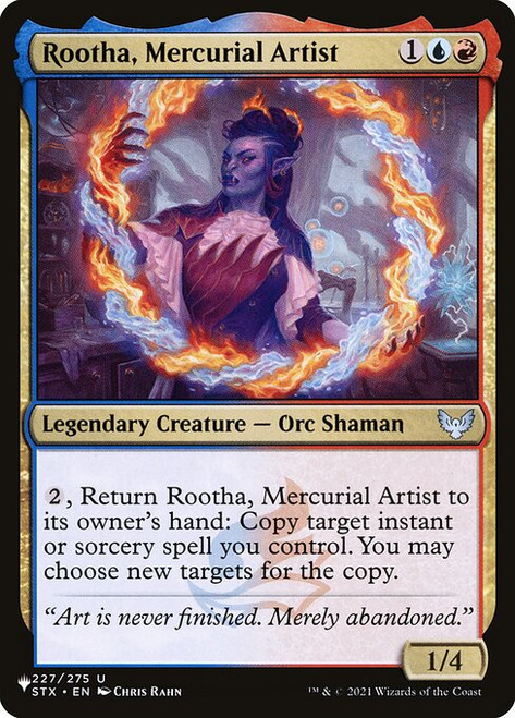 Rootha, Mercurial Artist (PLST) (#STX-227)