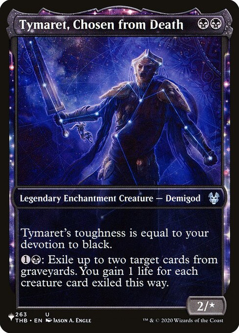 Tymaret, Chosen from Death (PLST) (Full Art) (#THB-263)