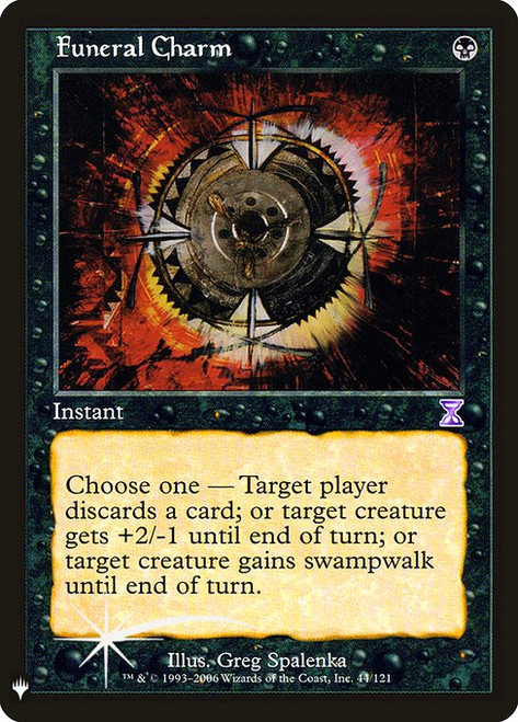 Funeral Charm (PLST) (Foil) (#TSB-44)
