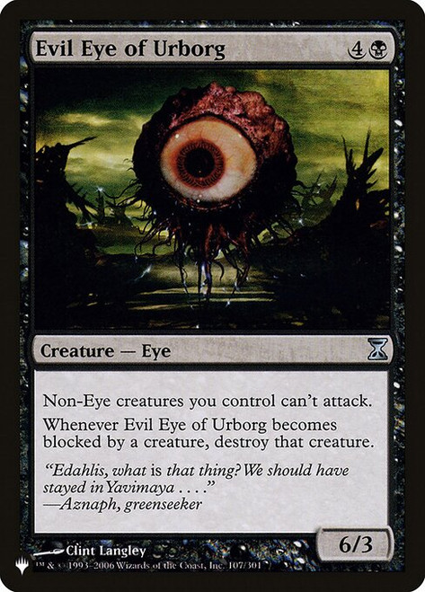 Evil Eye of Urborg (PLST) (#TSP-107)