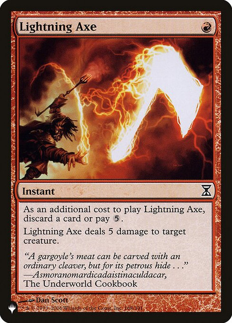 Lightning Axe (PLST) (#TSP-168)