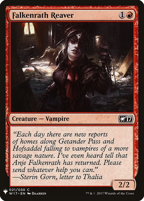 Falkenrath Reaver (PLST) (#W17-21)