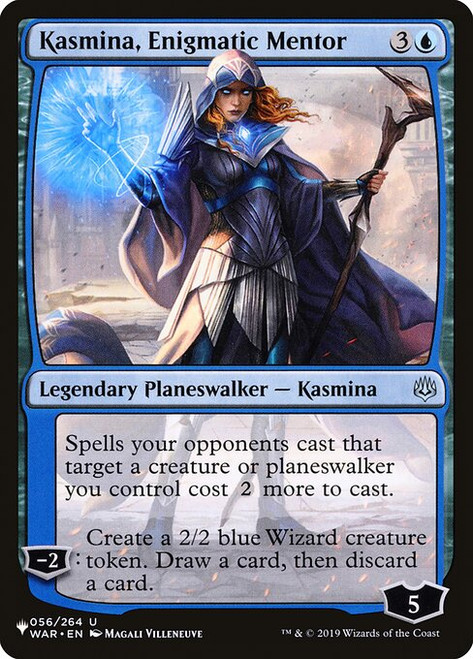 Kasmina, Enigmatic Mentor (PLST) (#WAR-56)