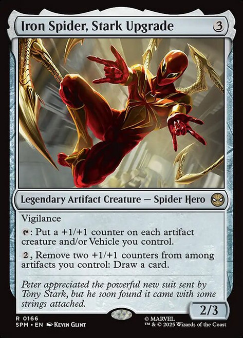 Iron Spider, Stark Upgrade (SPM) (Foil) (#166)