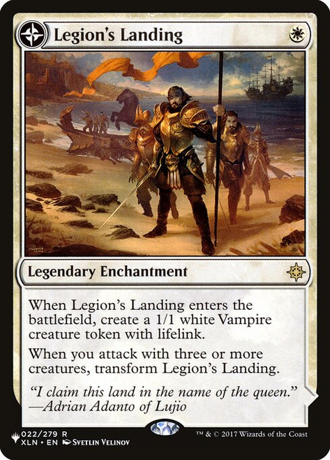 Legion's Landing // Adanto, the First Fort (PLST) (#XLN-22)