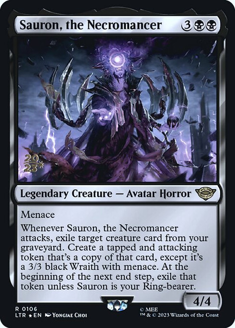 Sauron, the Necromancer (PLTR) (Foil) (#106s)