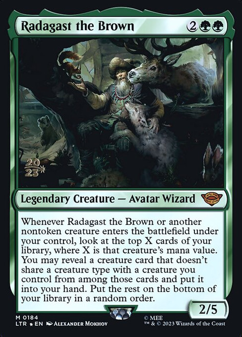 Radagast the Brown (PLTR) (Foil) (#184s)