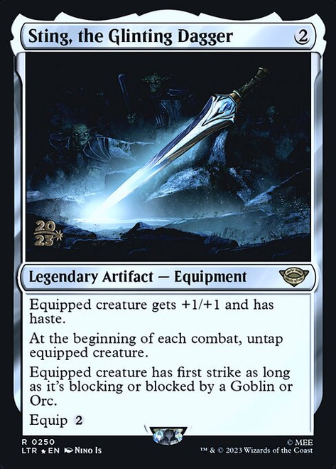Sting, the Glinting Dagger (PLTR) (Foil) (#250s)