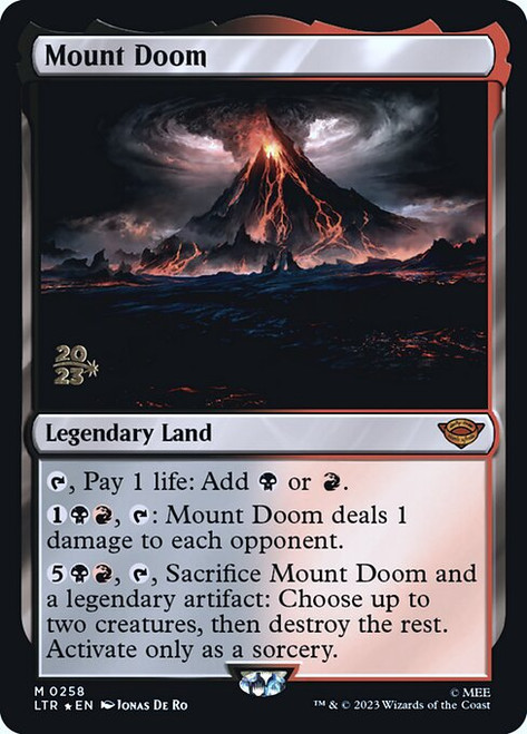 Mount Doom (PLTR) (Foil) (#258s)