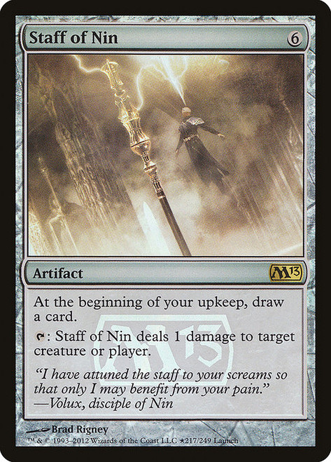 Staff of Nin (PM13) (Foil) (#217★)