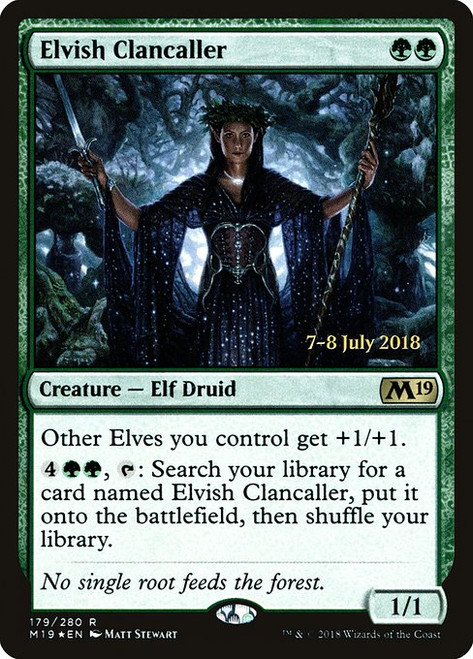 Elvish Clancaller (PM19) (Foil) (#179s)