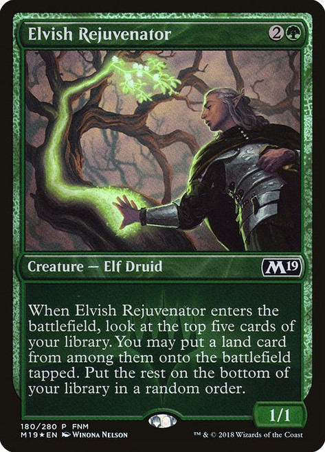 Elvish Rejuvenator (PM19) (Foil) (#180)