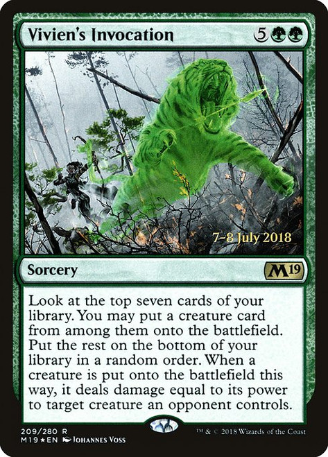 Vivien's Invocation (PM19) (Foil) (#209s)