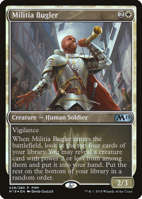Militia Bugler (PM19) (Foil) (#29)