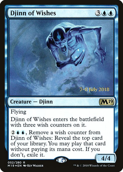 Djinn of Wishes (PM19) (Foil) (#52s)