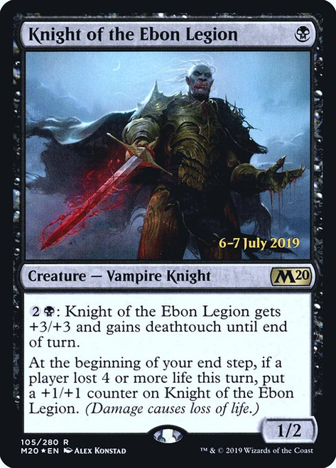 Knight of the Ebon Legion (PM20) (Foil) (#105s)