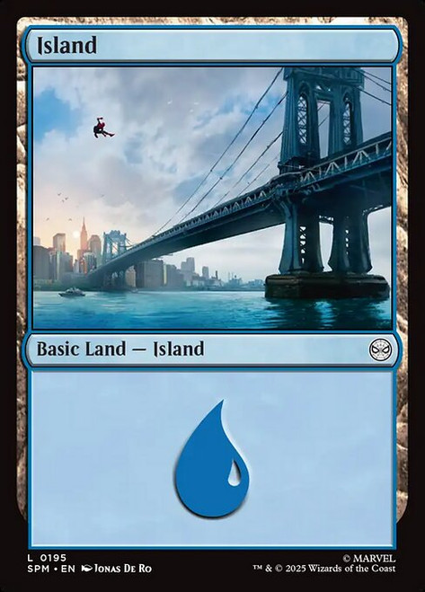 Island (SPM) (Foil) (#195) Island (SPM) (Foil) (#195)