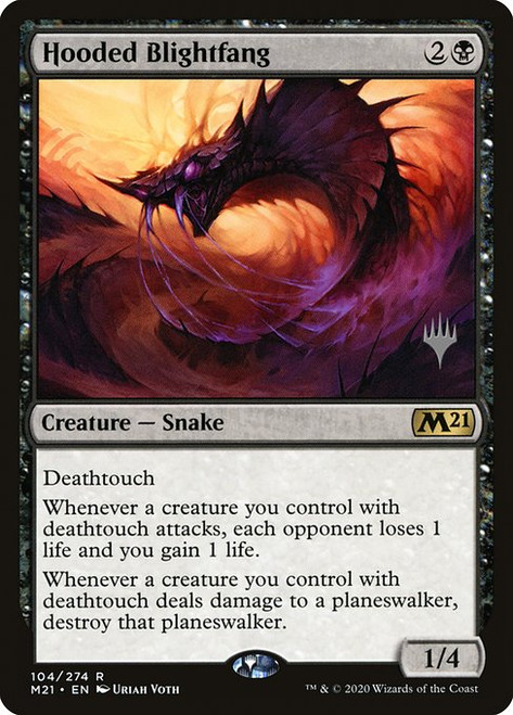 Hooded Blightfang (PM21) (Foil) (#104p)