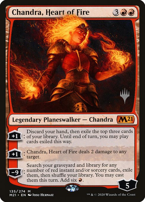 Chandra, Heart of Fire (PM21) (Foil) (#135p)