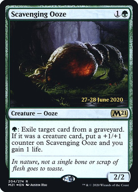 Scavenging Ooze (PM21) (Foil) (#204s)