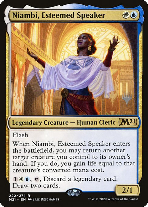 Niambi, Esteemed Speaker (PM21) (#222p)