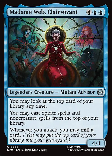 Madame Web, Clairvoyant (SPM) (Foil) (#36)