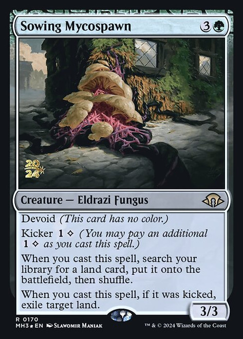 Sowing Mycospawn (PMH3) (Foil) (#170s)