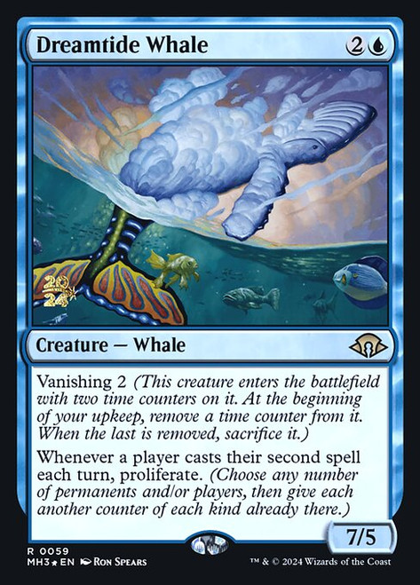 Dreamtide Whale (PMH3) (Foil) (#59s)
