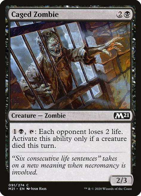 Caged Zombie (M21) (#91)
